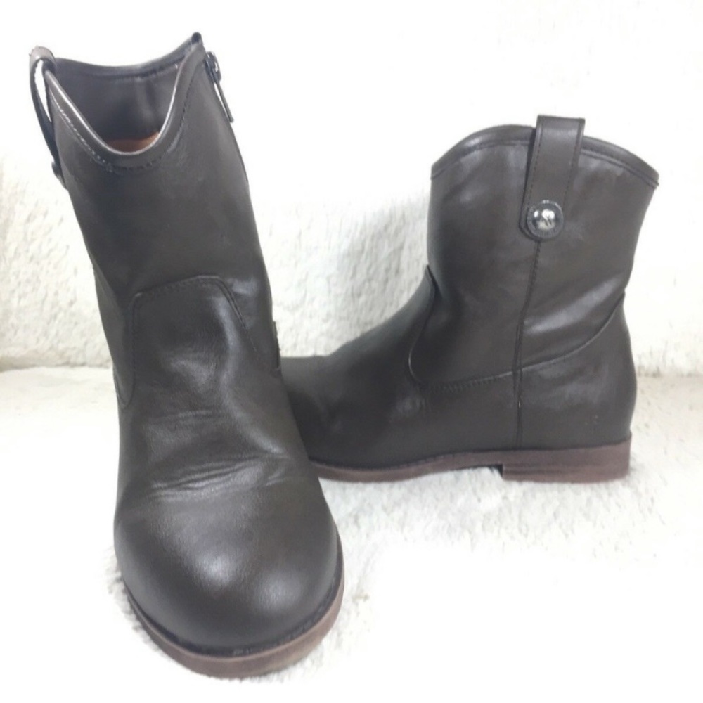 Frye Melissa button ankle boots